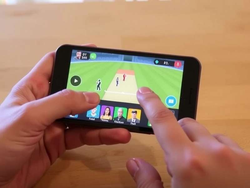 Cricket Basket Ace Controls Cricket Basket Ace touch controls demonstration on a mobile screen