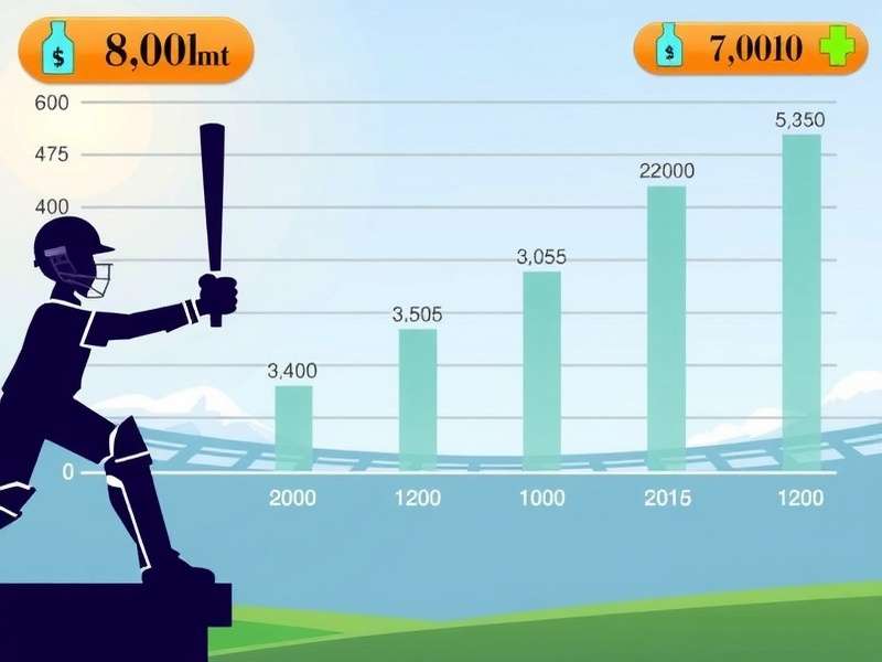 Cricket Basket Ace Download Statistics Cricket Basket Ace download growth graph showing 8.7 million downloads in India